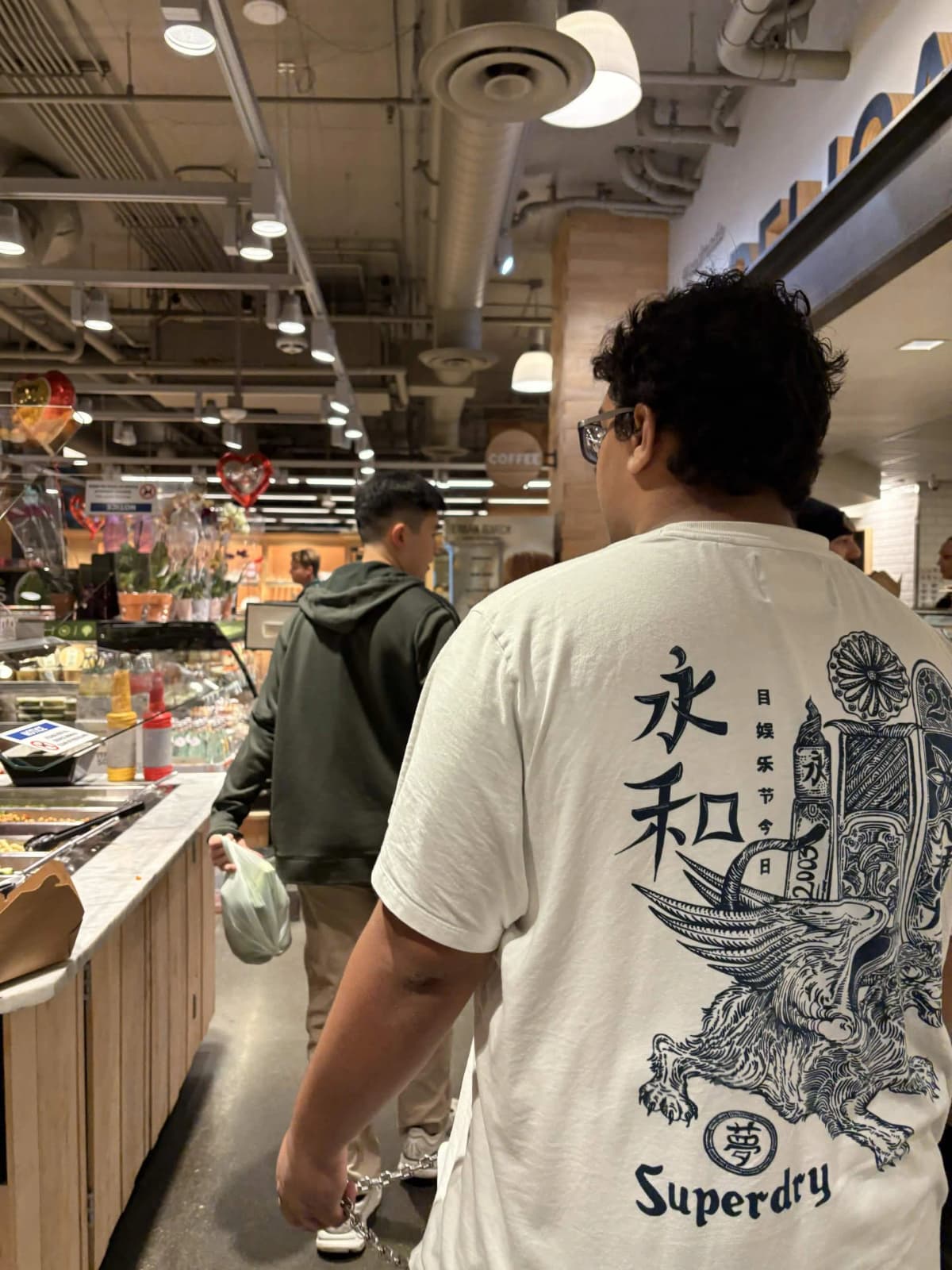 grocery run at the market