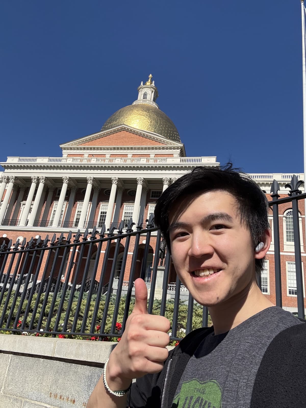 delivering petitions to ma. state house
